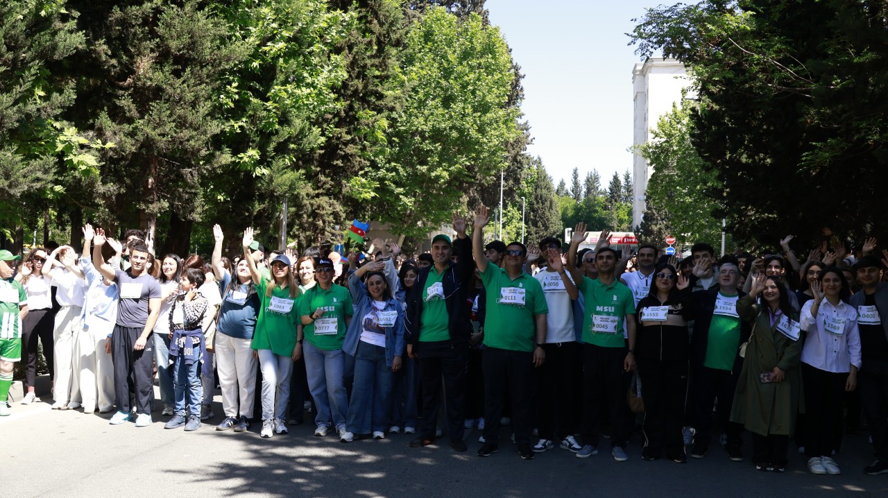 Mingəçevir Dövlət Universitetində “I Yaşıl Kampus İdman Festivalı” keçirildi - FOTOLAR